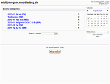 Tablet Screenshot of midtfyns-gym.moodledasg.dk